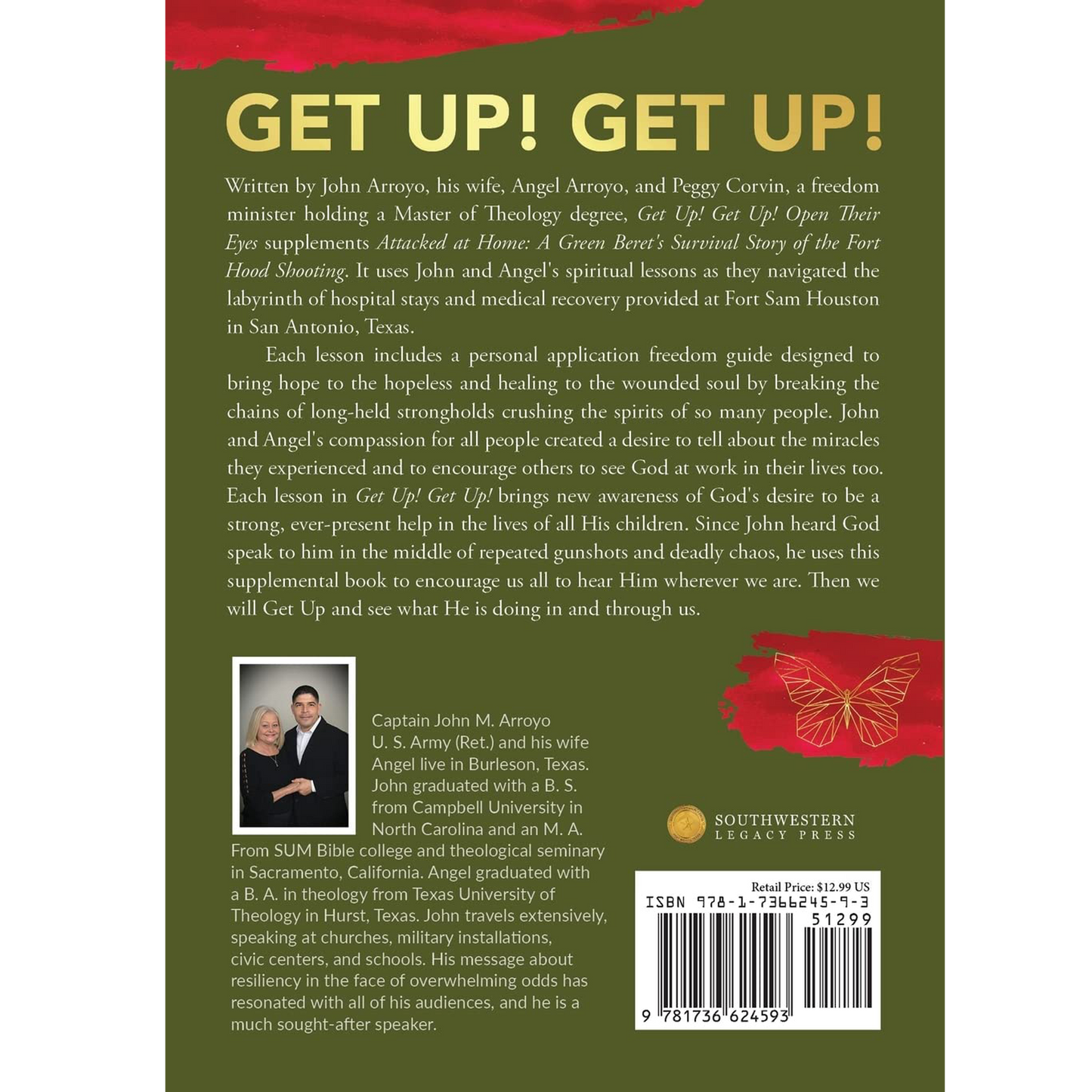Book - "Get Up! Get Up! Open Their Eyes" - Devotional (Soft Cover / Paperback)