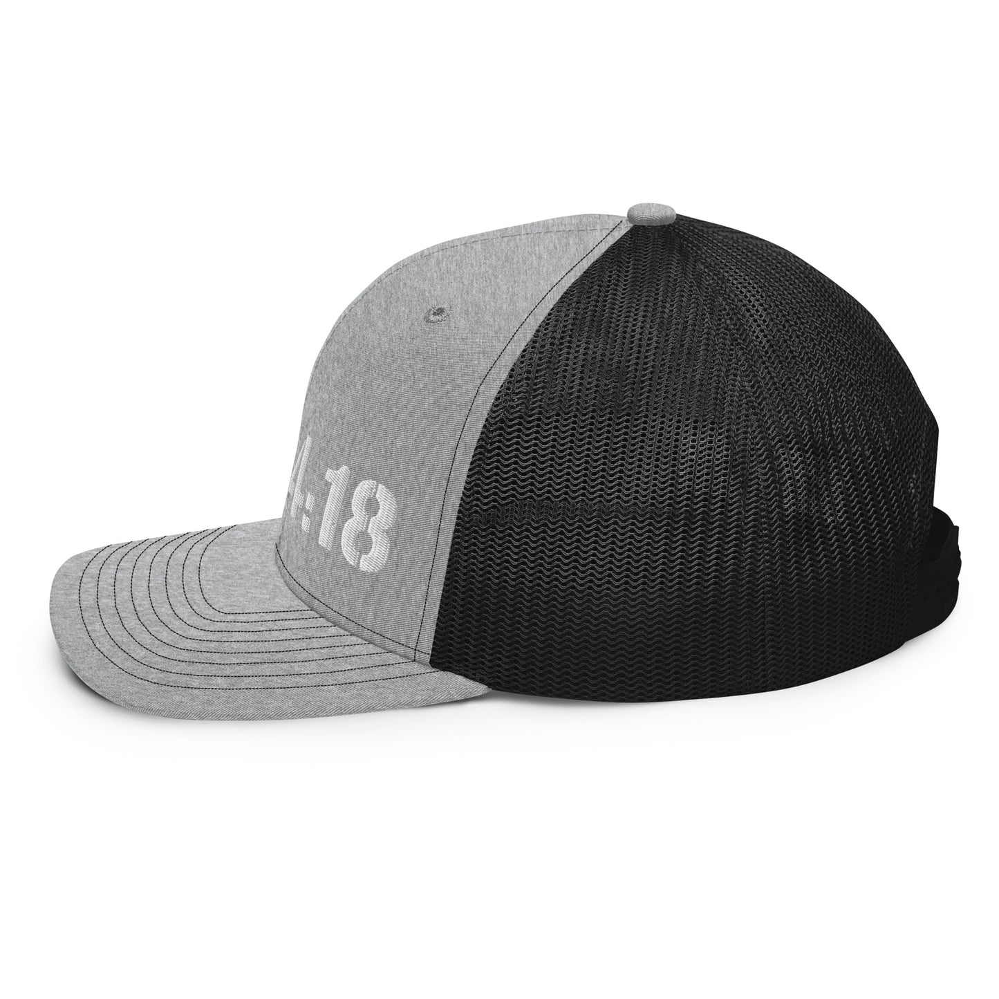 Hat - "4:18 Scripture Theme" - Richardson Snapback - Many Colors