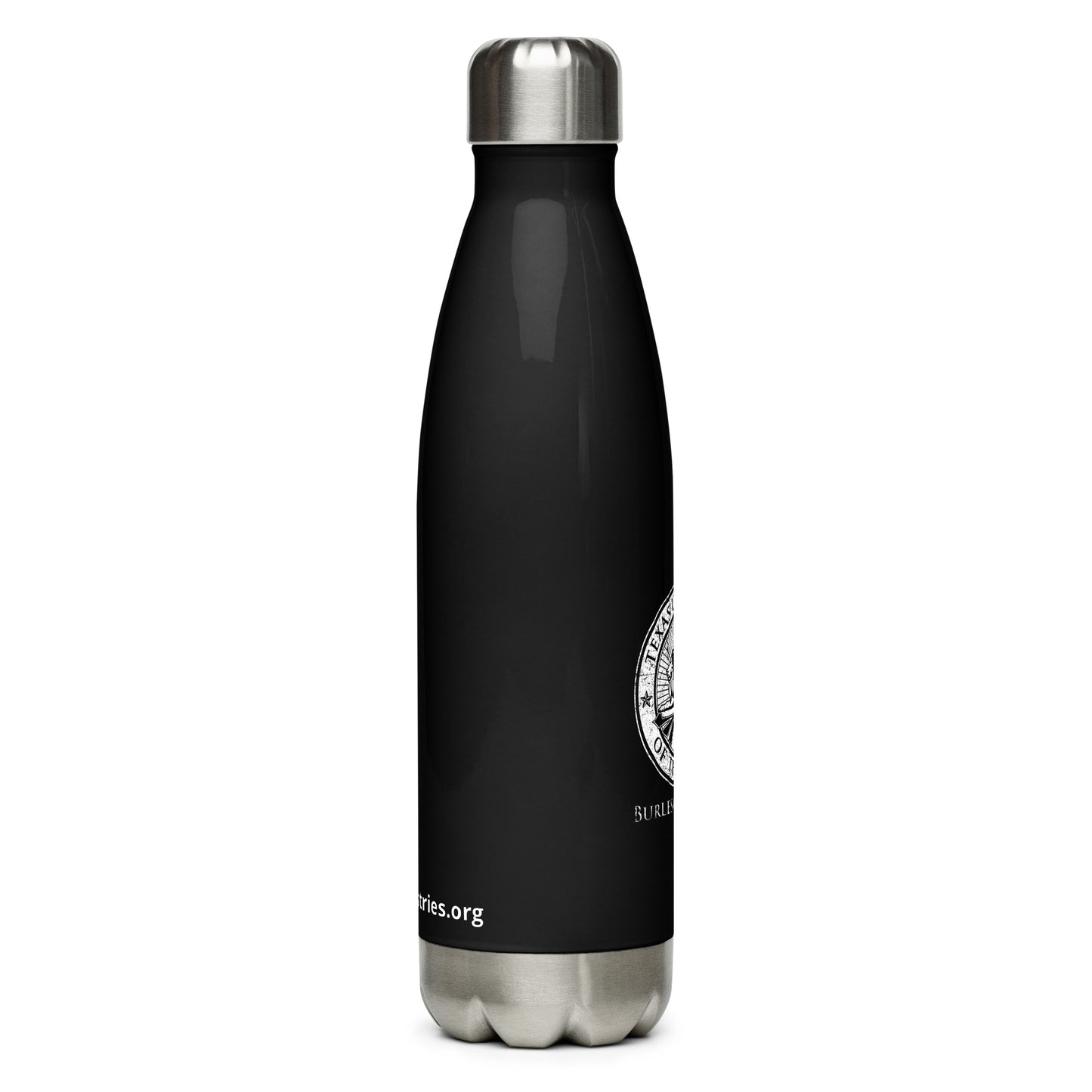 Stainless Water Bottle - "TXUT Burleson"