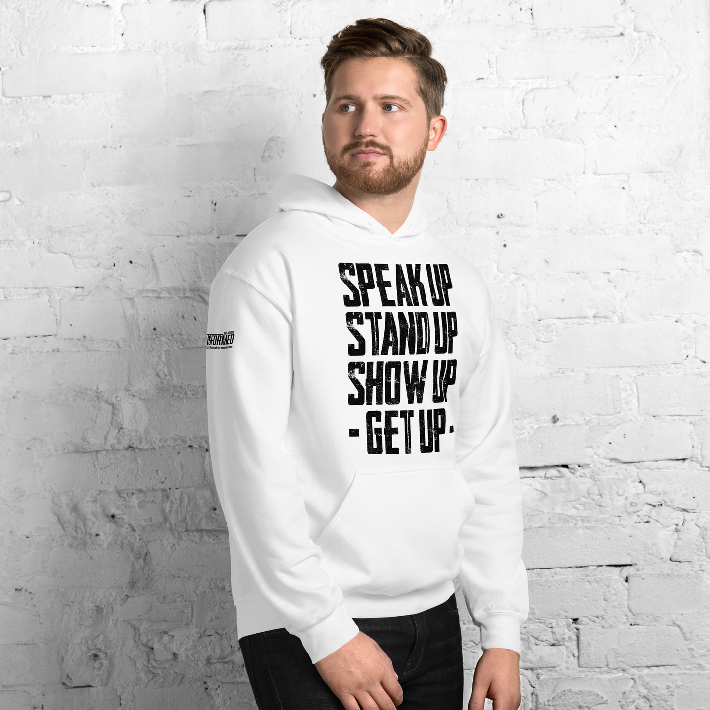 Hoodie - "Stand Up... Get Up!"