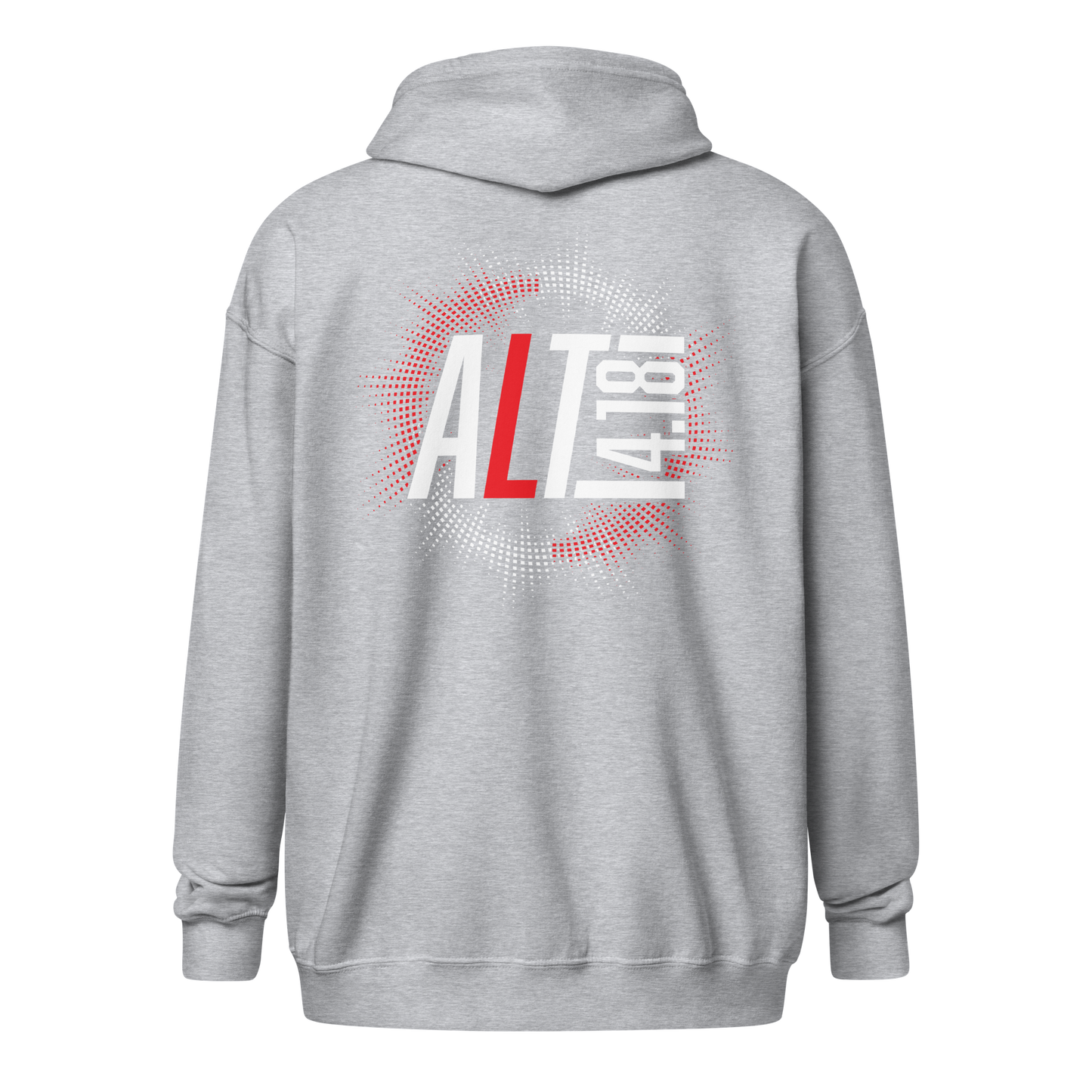 Zip Hoodie - "ALT 4:18 Burst"