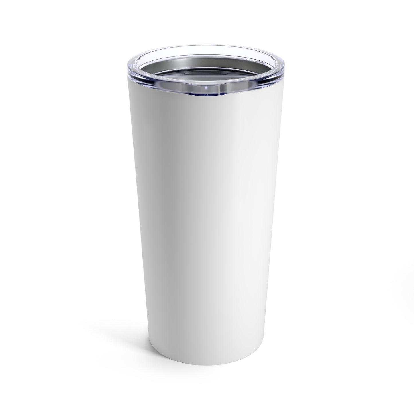 Tumbler - "Faith Looks Like Risk" - 20 Oz Stainless - White