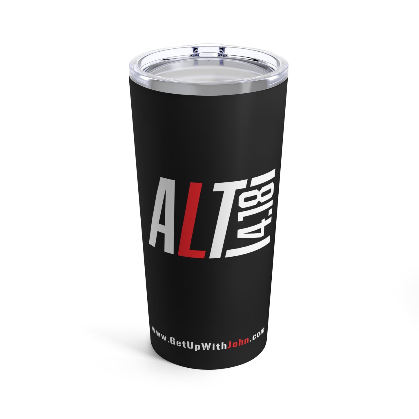 Tumbler - "ALT4:18"  - Black - 20oz