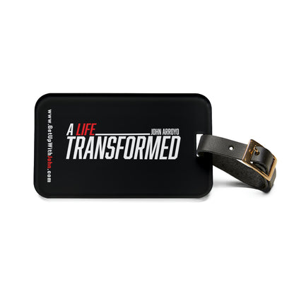 ZTag - Premium Luggage Tag - "A Life Transformed" -  Black