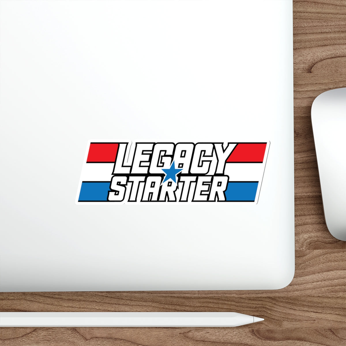 Decal - "Legacy Starter - Blue Star"