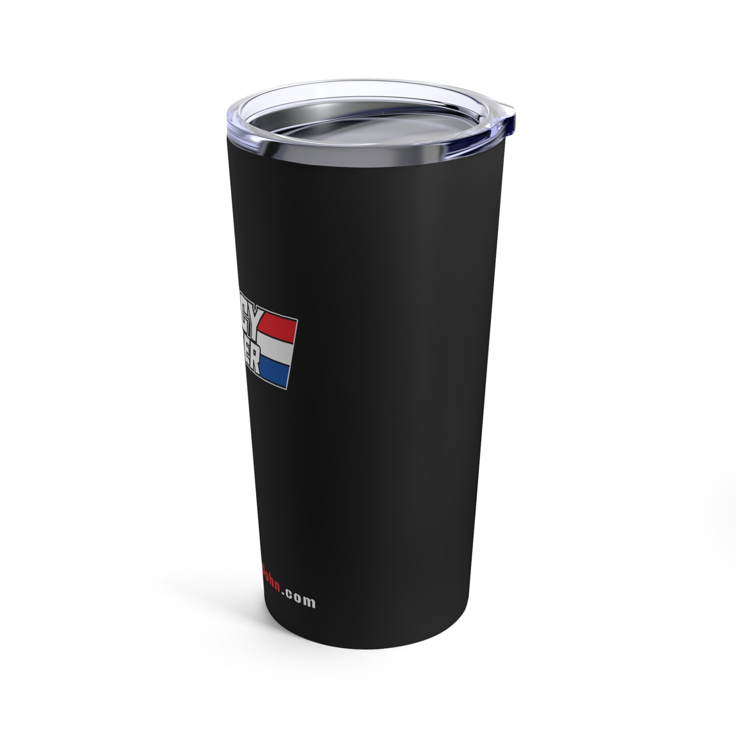 Tumbler - "Legacy Starter w/Blue Star" - Black - 20oz