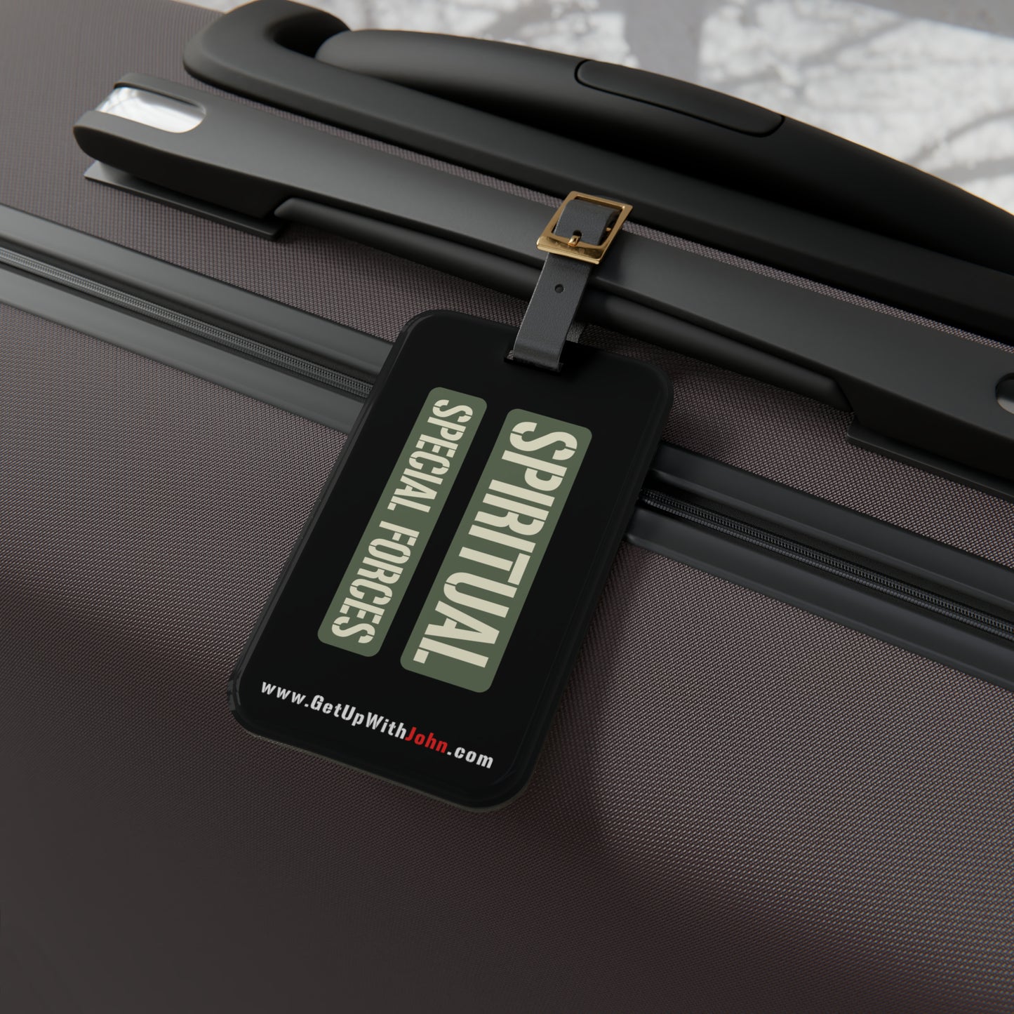 ZTag - Premium Luggage Tag - "Special Forces - Name"