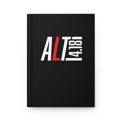 Writing Journal - "ALT4:18" - Black