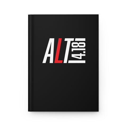 Writing Journal - "ALT4:18" - Black