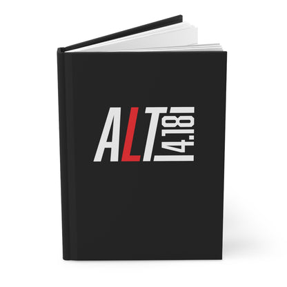 Writing Journal - "ALT4:18" - Black