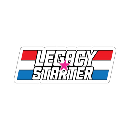 Decal - "Legacy Starter - Pink Star"