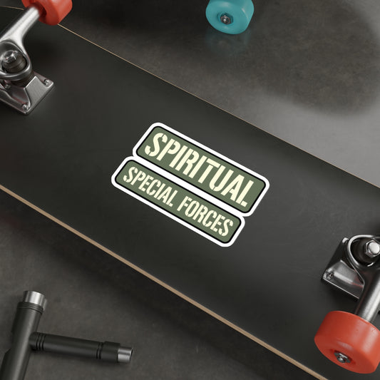 Decal - "Spiritual Special Forces - Name Tape"