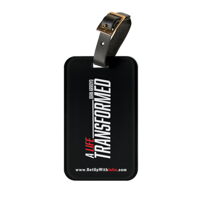 ZTag - Premium Luggage Tag - "A Life Transformed" -  Black