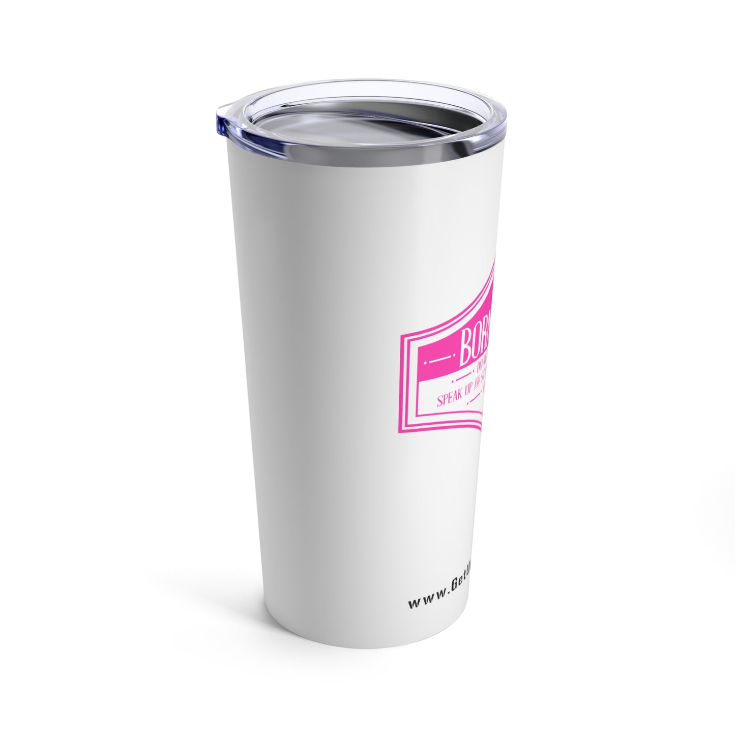 Tumbler - "Born for This" - White - 20oz