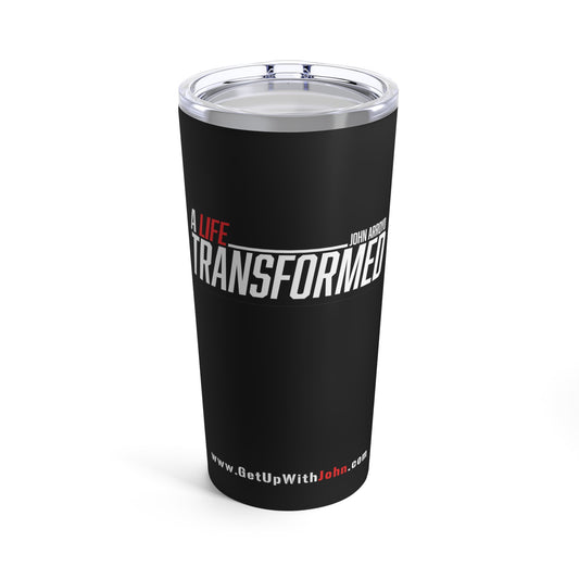 Tumbler - "A Life Transformed" - Black - 20oz