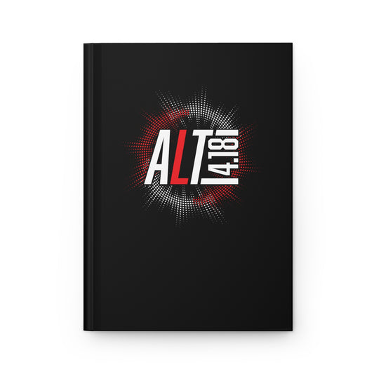 Writing Journal - "ALT4:18 - Burst" - Black