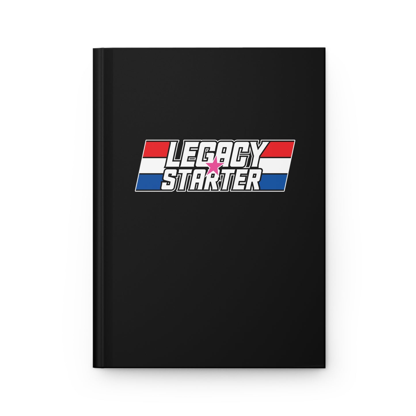 Writing Journal - "Legacy Starter w/Pink Star - Black