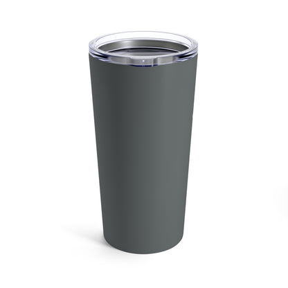 Tumbler - "Father I Want To..." - 20 Oz Stainless - Dark Gray