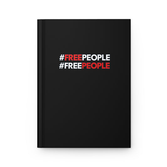 Writing Journal - "#FreePeople" - Black