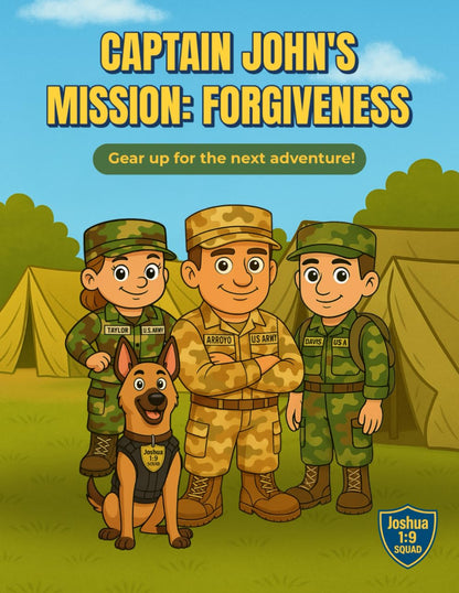 Coloring Book - Capt. John Mission Forgivness