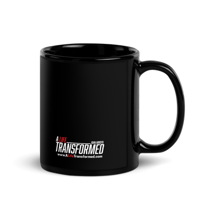 Coffee Mug - "Freedom 2 Corinthians 3:17" - Black Glossy Finish