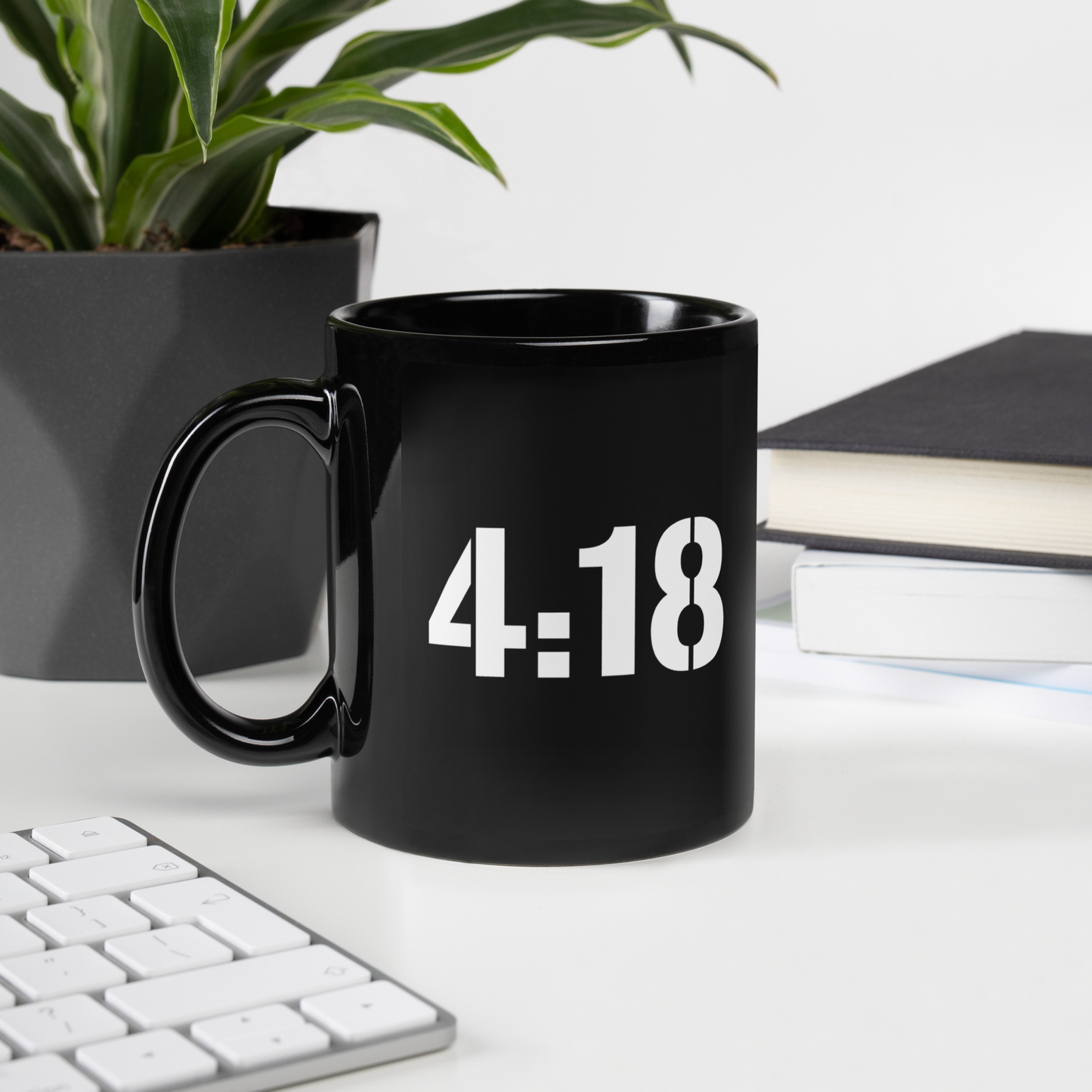 Coffee Mug - "4:18 Scripture Theme" - 11 or 15 oz