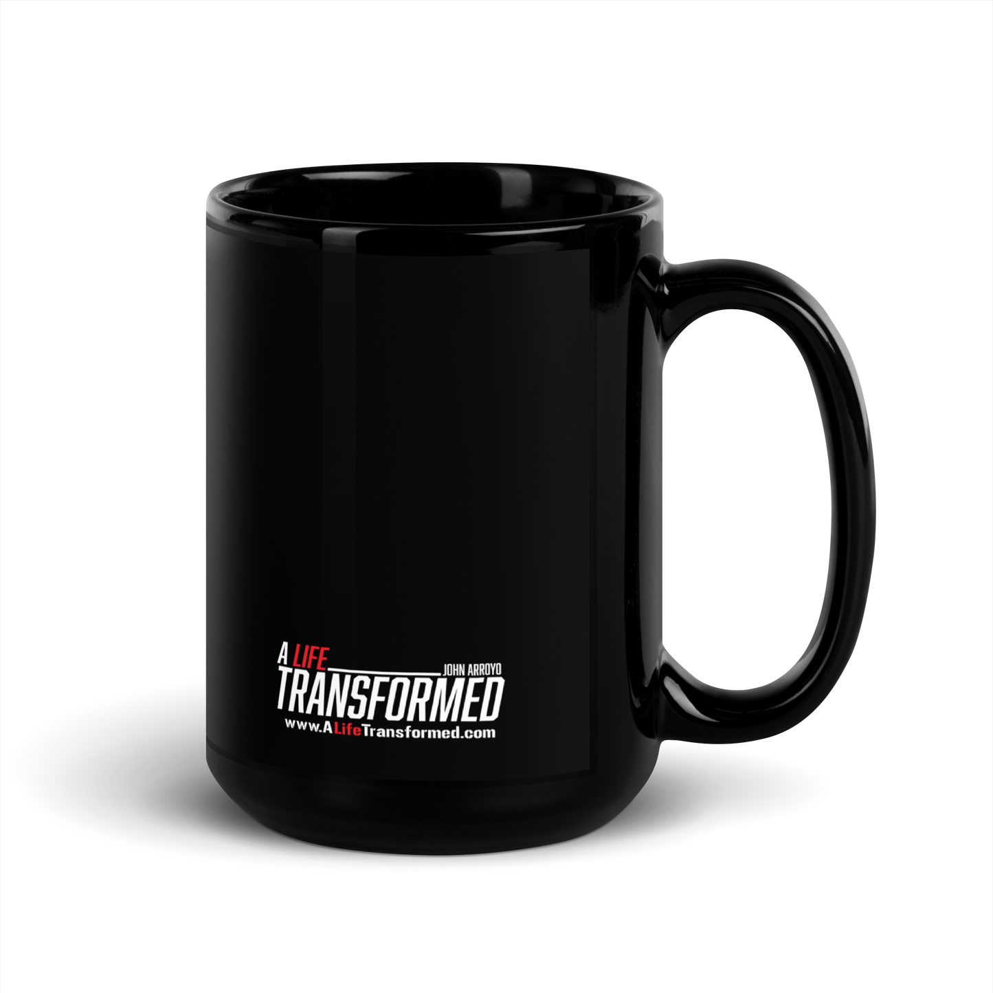 Coffee Mug - "Freedom 2 Corinthians 3:17" - Black Glossy Finish