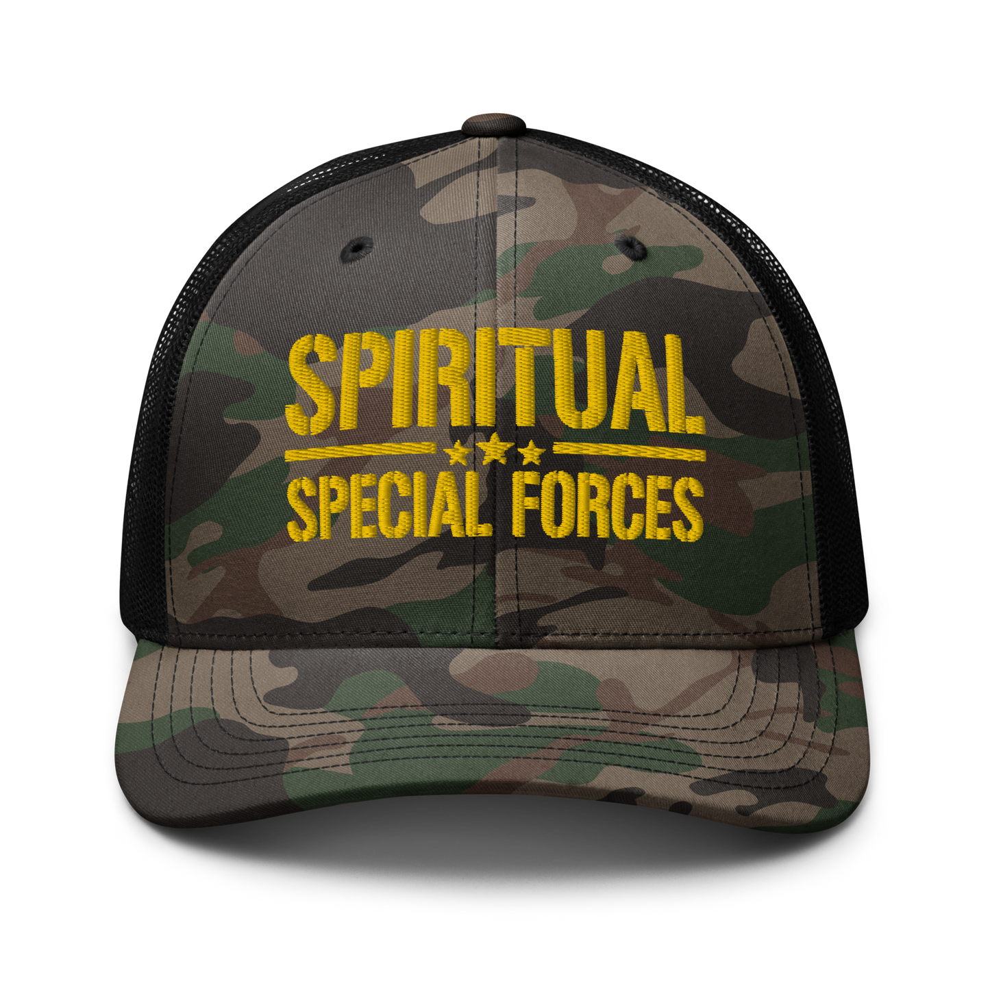 Hat - "Spiritual Special Forces - Camo Edition" - Richardson Snapback