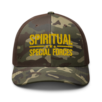 Hat - "Spiritual Special Forces - Camo Edition" - Richardson Snapback