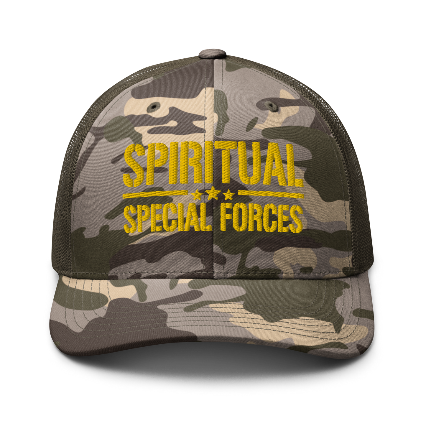 Hat - "Spiritual Special Forces - Camo Edition" - Richardson Snapback