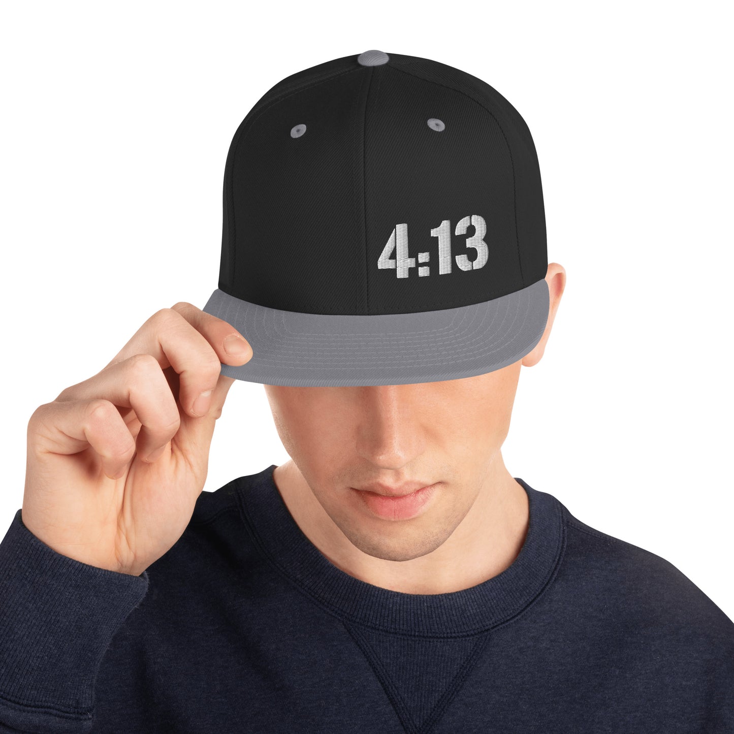 Hat - "4:13 Scripture Theme" - Flat Brim Snapback - Many Color Choices