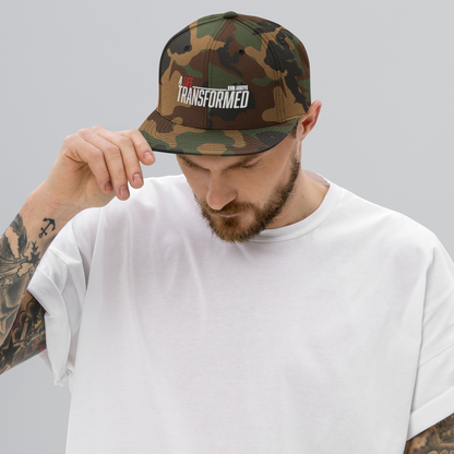 Hat - "A Life Transformed" - Flat Brim Snapback - Many Colors