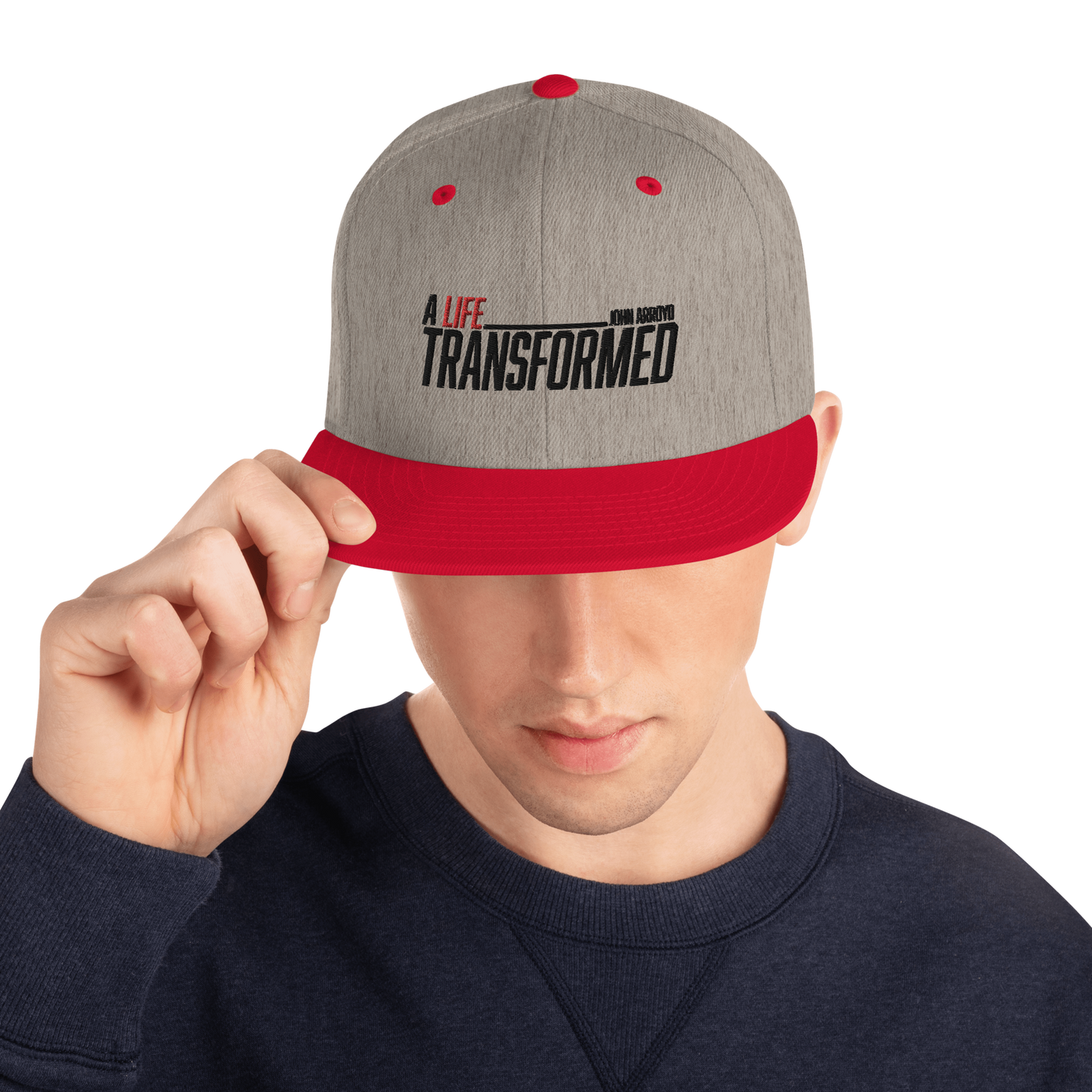 Hat - "A Life Transformed" - Flat Brim Snapback - Many Colors