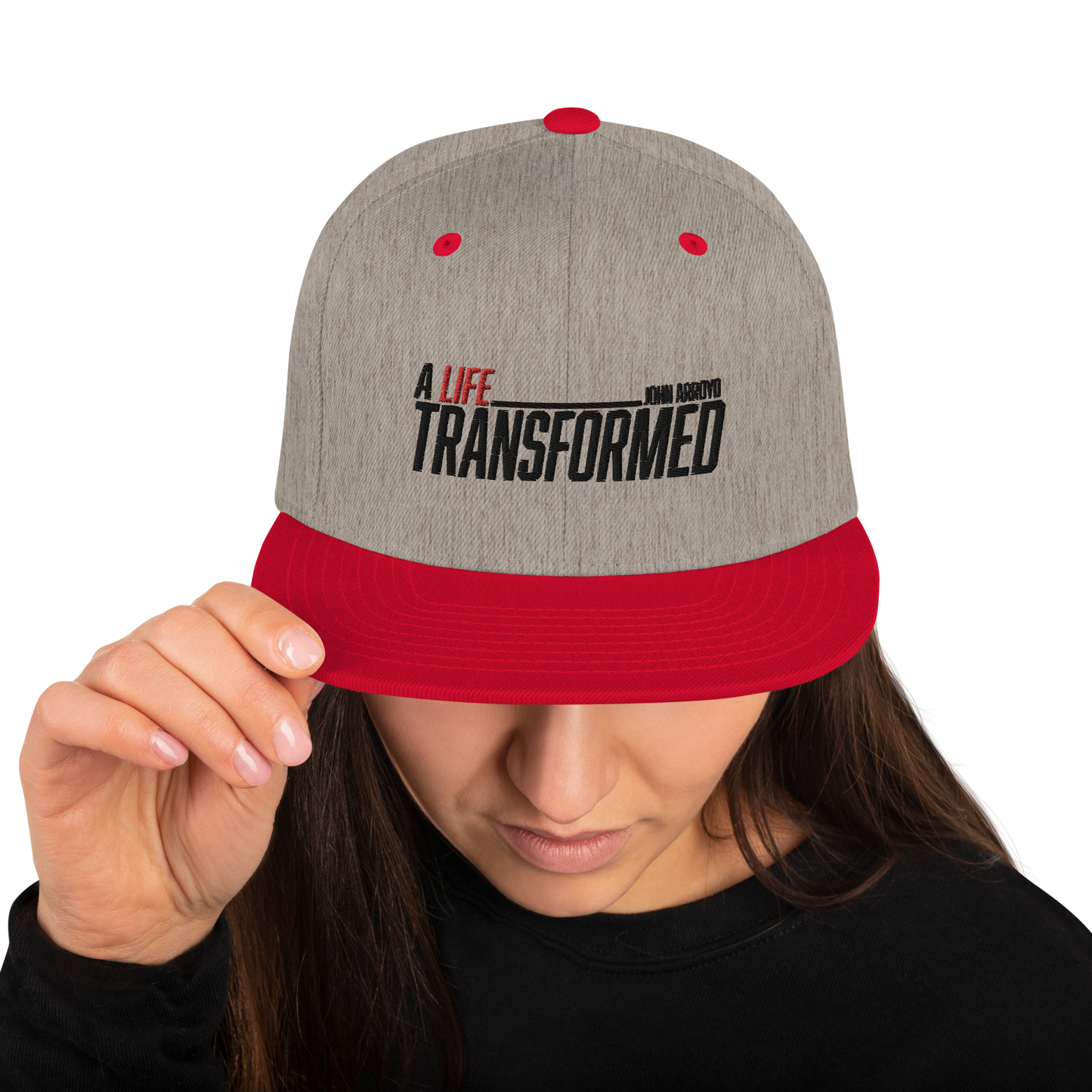 Hat - "A Life Transformed" - Flat Brim Snapback - Many Colors