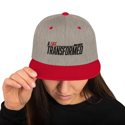 Hat - "A Life Transformed" - Flat Brim Snapback - Many Colors