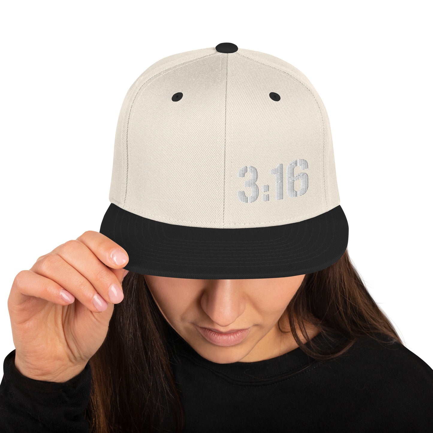 Hat - "3:16 Scripture Theme" - Flat Brim Snapbackt - Many Color