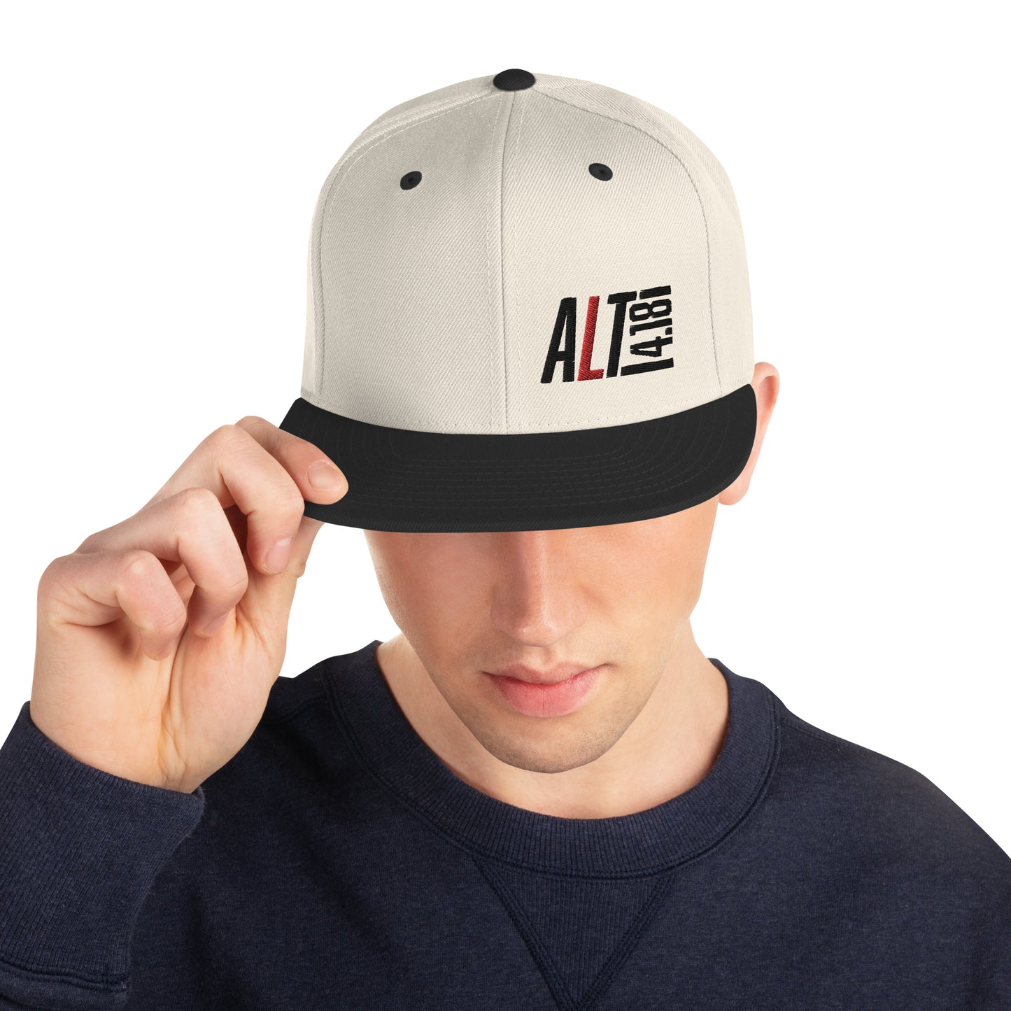 Hat - "ALT4.18" - Flat Brim Snapback Hat - Many Color Choices