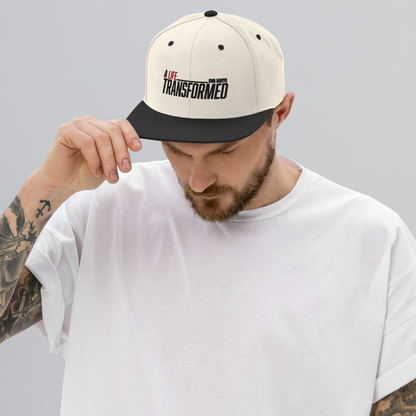 Hat - "A Life Transformed" - Flat Brim Snapback - Many Colors