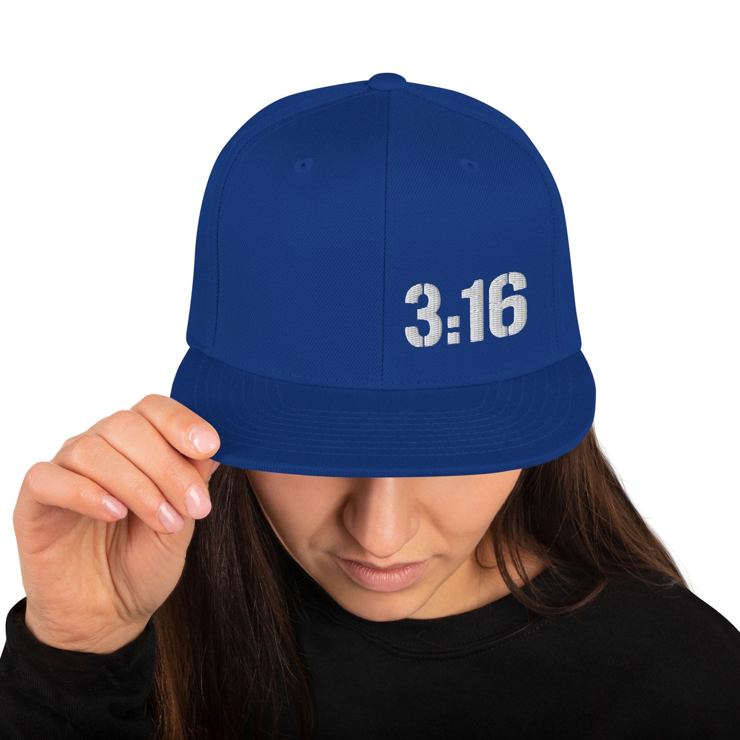 Hat - "3:16 Scripture Theme" - Flat Brim Snapbackt - Many Color