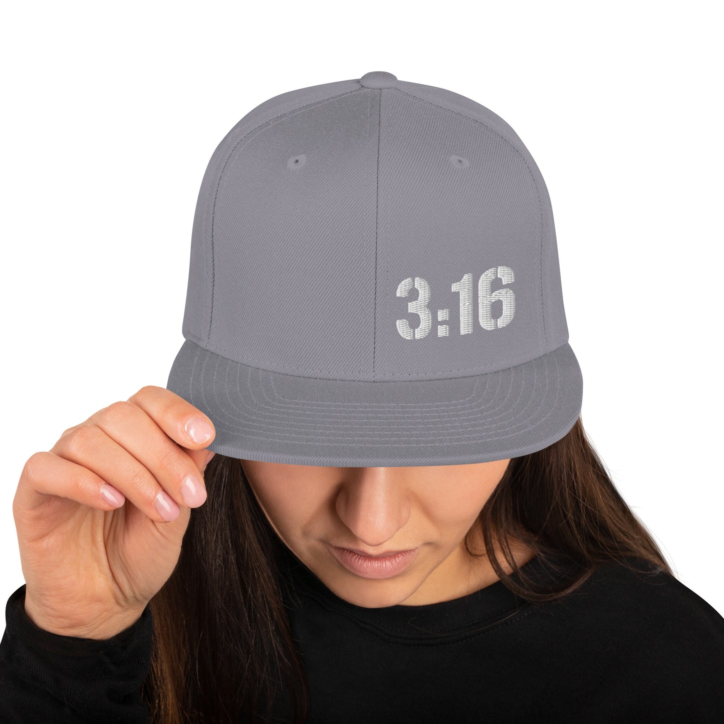 Hat - "3:16 Scripture Theme" - Flat Brim Snapbackt - Many Color