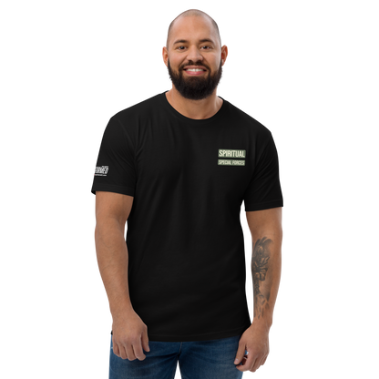 T-Shirt - "Spiritual Special Forces - Name Tape" - Many Sizes & Colors