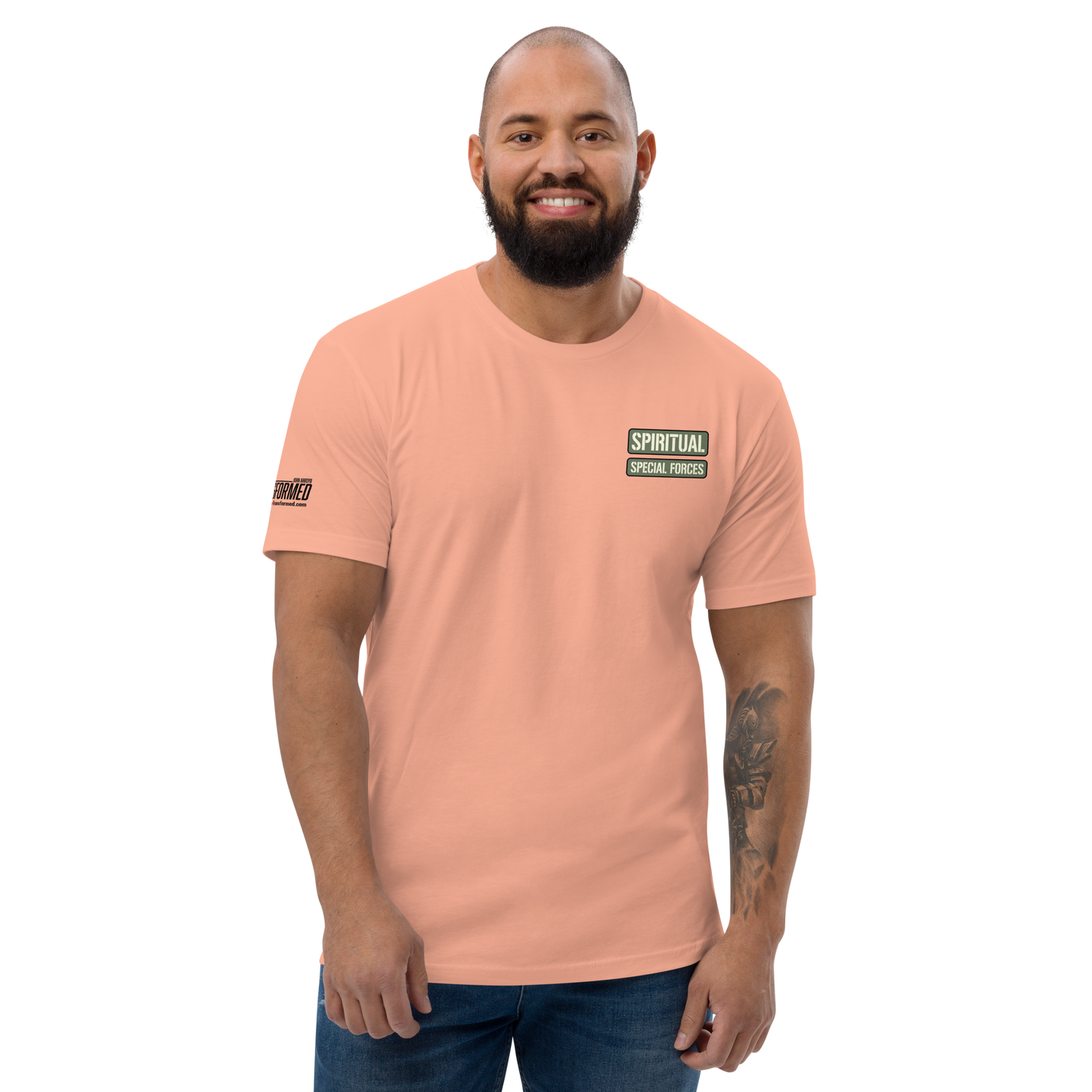 T-Shirt - "Spiritual Special Forces - Name Tape" - Many Sizes & Colors