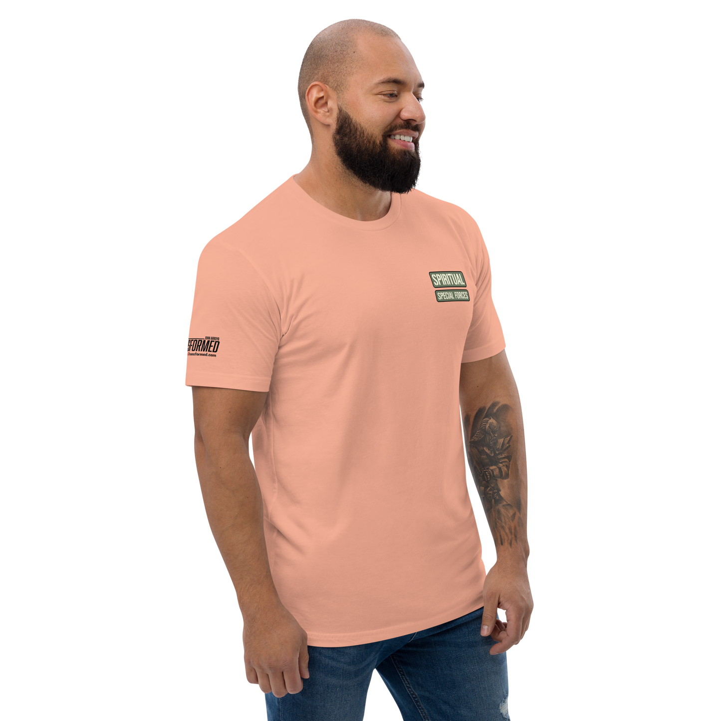 T-Shirt - "Spiritual Special Forces - Name Tape" - Many Sizes & Colors