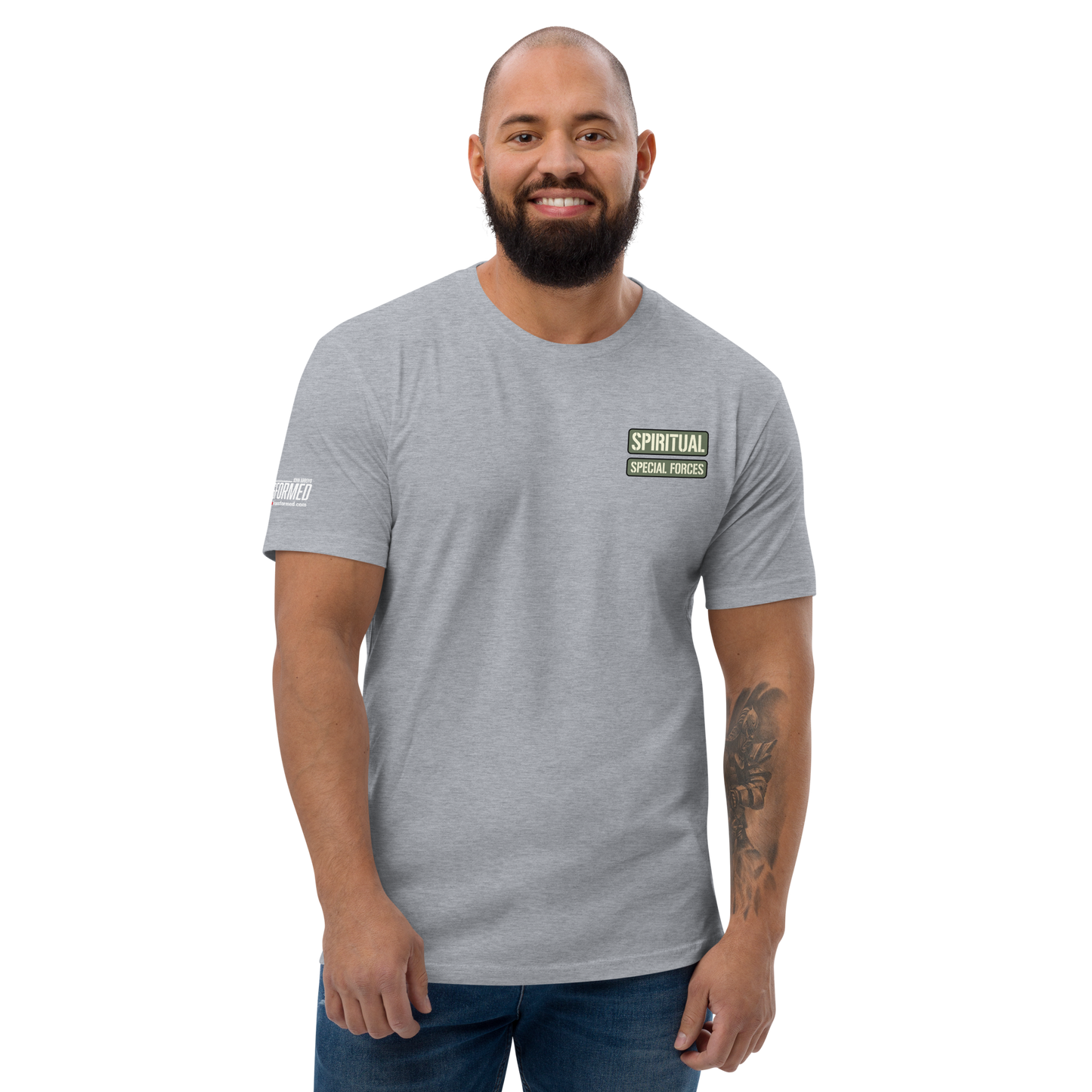 T-Shirt - "Spiritual Special Forces - Name Tape" - Many Sizes & Colors