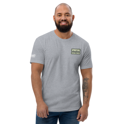T-Shirt - "Spiritual Special Forces - Name Tape" - Many Sizes & Colors