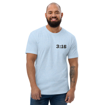 T-Shirt - "Scripture Theme 3:16" - Many Colors & Sizes