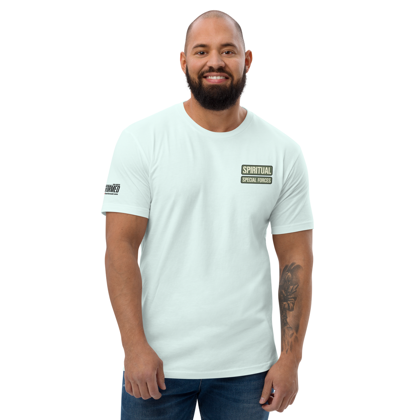 T-Shirt - "Spiritual Special Forces - Name Tape" - Many Sizes & Colors