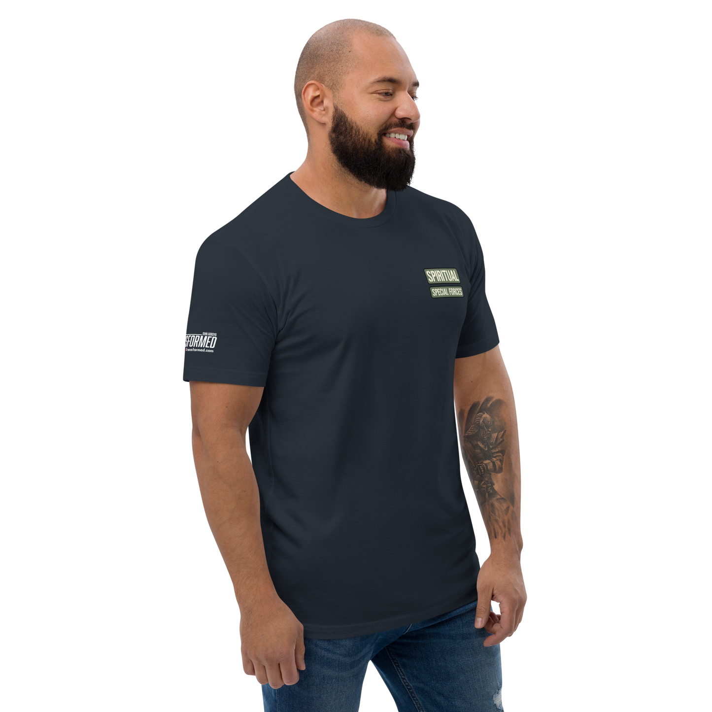 T-Shirt - "Spiritual Special Forces - Name Tape" - Many Sizes & Colors