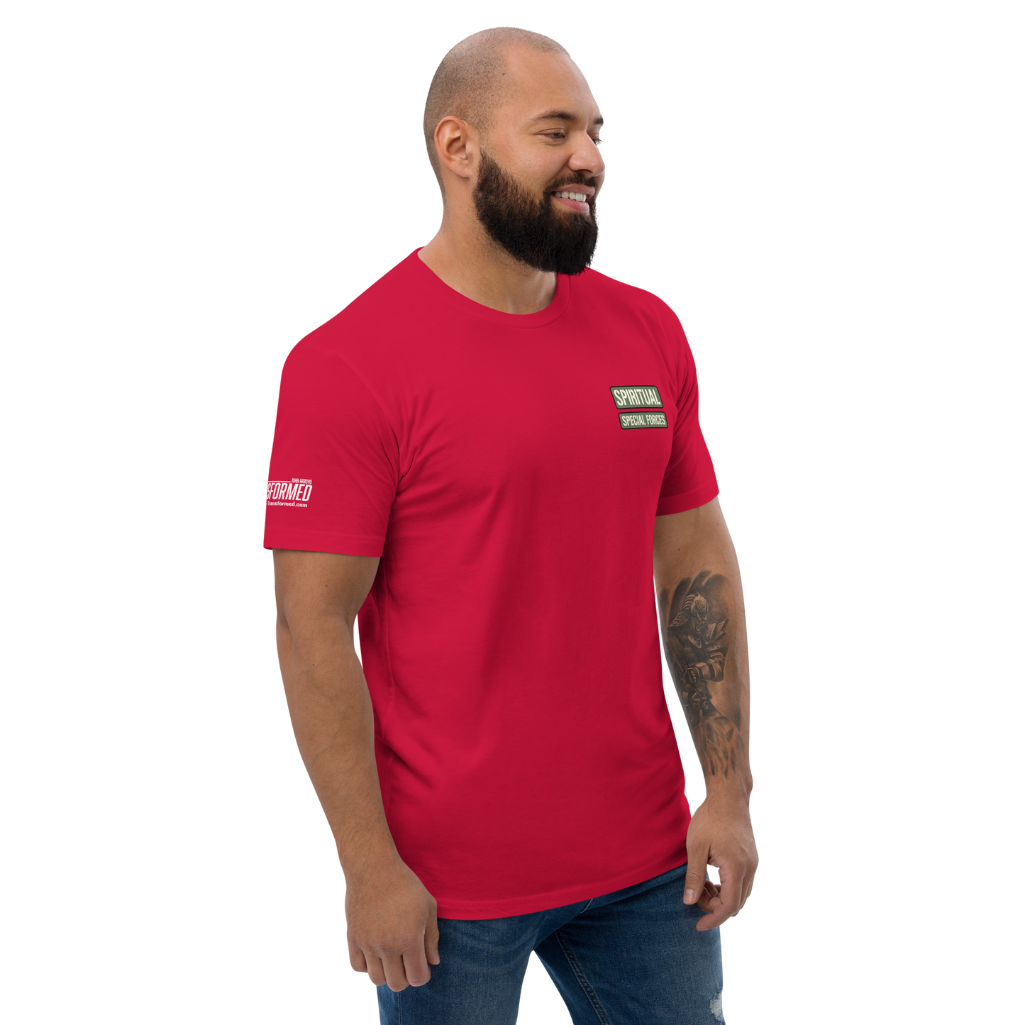 T-Shirt - "Spiritual Special Forces - Name Tape" - Many Sizes & Colors