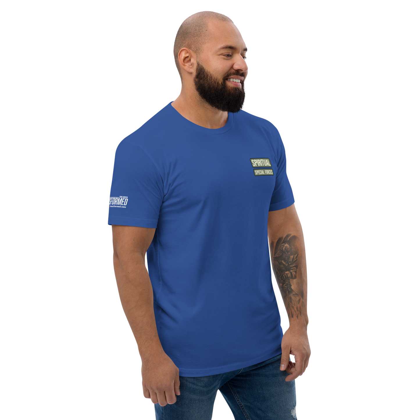 T-Shirt - "Spiritual Special Forces - Name Tape" - Many Sizes & Colors